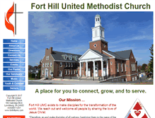 Tablet Screenshot of forthillumc.com